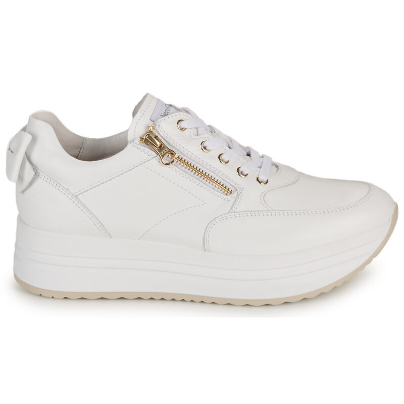 NeroGiardini E306371D-707 Wei&szlig;e Damen-Sneaker, niedrig geschnitten - Gr&ouml;&szlig;e 2