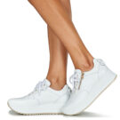 NeroGiardini E306371D-707 Wei&szlig;e Damen-Sneaker, niedrig geschnitten - Gr&ouml;&szlig;e 8