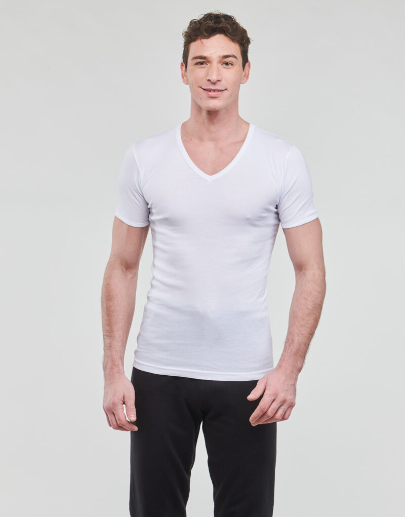 T-shirt Eminence T-SHIRT COL V MC White Men's Short-Sleeved T-Shirt - 2