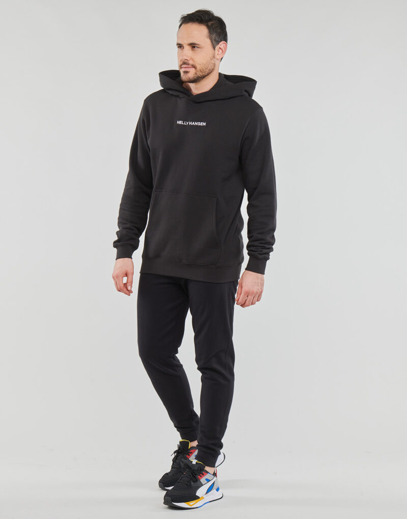 Felpe con cappuccio Helly Hansen CORE GRAPHIC SWEAT HOODIE Nero Felpe con cappuccio Uomo - 3