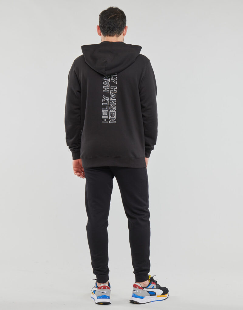 Felpe con cappuccio Helly Hansen CORE GRAPHIC SWEAT HOODIE Nero Felpe con cappuccio Uomo - 4