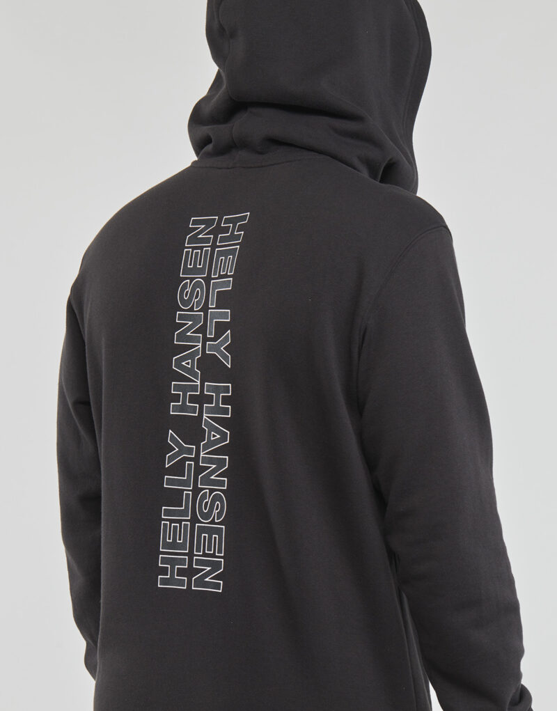 Felpe con cappuccio Helly Hansen CORE GRAPHIC SWEAT HOODIE Nero Felpe con cappuccio Uomo - 5