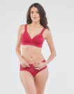 Triangolo/Senza ferretto PLAYTEX CUR CROISE FEMININ RECYCLE Rosa Senza ferretto Donna - 2