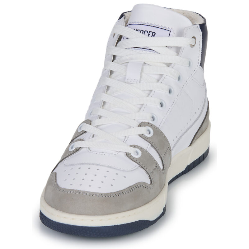 The Mercer Brand THE BROOKLYN HIGH Bianco Sneakers alte Donna - 3