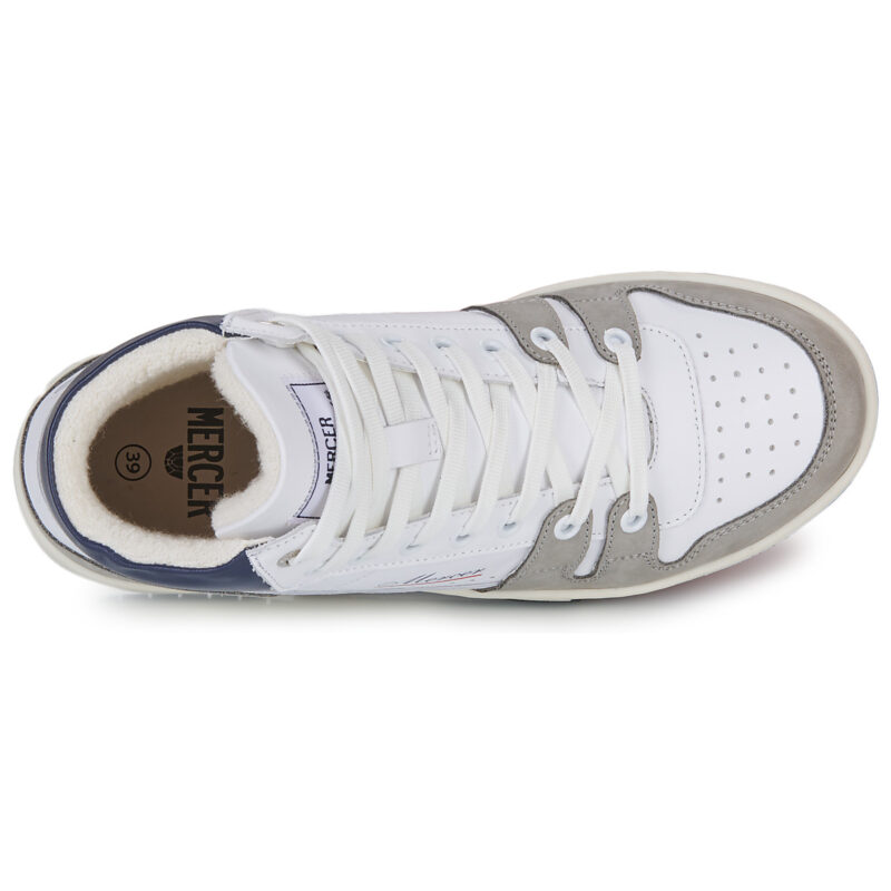 The Mercer Brand THE BROOKLYN HIGH Bianco Sneakers alte Donna - 6