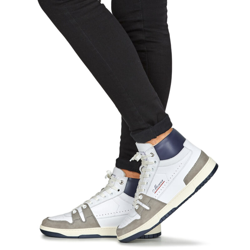 The Mercer Brand THE BROOKLYN HIGH Bianco Sneakers alte Donna - 8