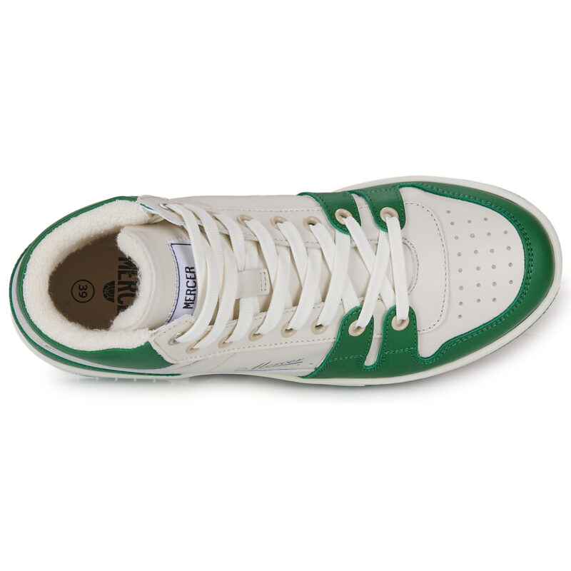 The Mercer Brand THE BROOKLYN HIGH Bianco Sneakers alte Donna - 6