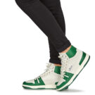 The Mercer Brand THE BROOKLYN HIGH Bianco Sneakers alte Donna - 8