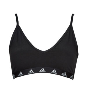 Reggiseno sportivo  adidas  PUREB LS BRA  Nero -   Reggiseno sportivo Donna