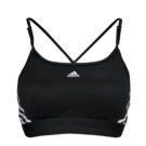 Reggiseno sportivo adidas AER LS 3S Nero Reggiseno sportivo Donna - 1