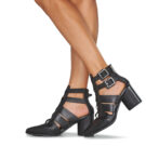 Airstep / A.S.98 ENIA Schwarz Damen Stiefeletten - 8