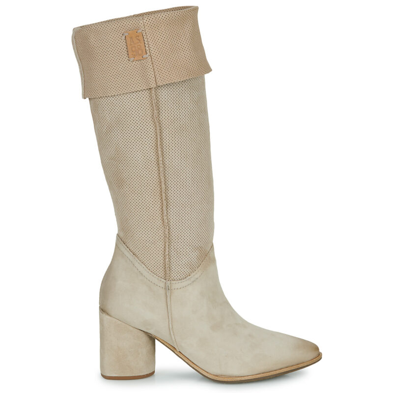 Airstep / A.S.98 ENIA HI Beige Stiefeletten mit Absatz Damen - 2