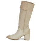 Airstep / A.S.98 ENIA HI Beige Stiefeletten mit Absatz Damen - 4