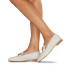 Unisa BUYO Blanco Mocasines Mujer - 8