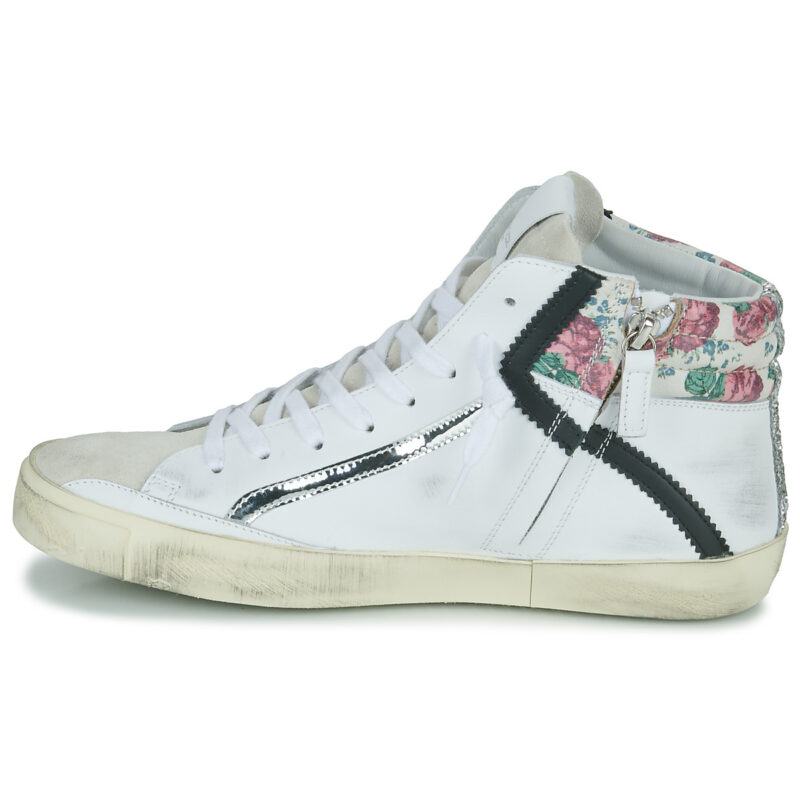 Philippe Model PRSX HIGH WOM Bianco Sneakers alte Donna - 4
