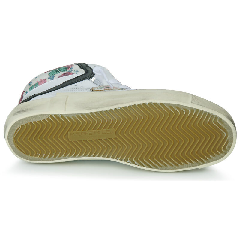Philippe Model PRSX HIGH WOM Bianco Sneakers alte Donna - 7