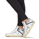 Philippe Model PRSX HIGH WOM Bianco Sneakers alte Donna - 8