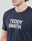 T-shirt Teddy Smith TICLASS BASIC MC Marine T-shirt maniche corte Uomo - 5