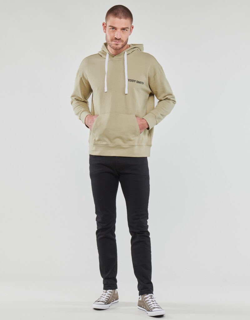 Teddy Smith S-REQUIRED HOOD Beige Kapuzenpullover Herren - 3