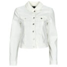 Giacca in jeans Vero Moda VMLUNA LS SLIM DNM JACKET MIX GA NOOS Bianco Giacche in jeans Donna - 1