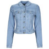 Giacca in jeans Vero Moda VMLUNA LS SLIM DNM JACKET MIX GA NOOS Blu Giacche in jeans Donna