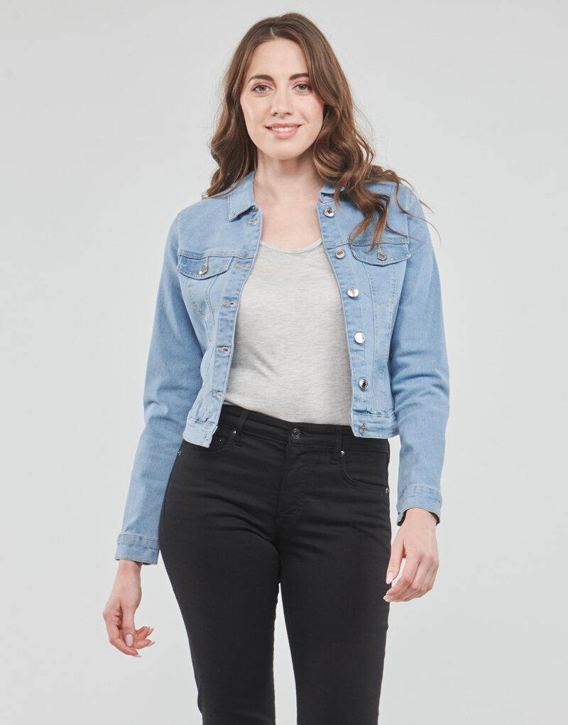 Chaqueta vaquera Vero Moda VMLUNA LS SLIM DNM MIX GA NOOS azul para mujer - 2