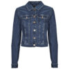 Giacca in jeans Vero Moda VMLUNA LS SLIM DNM JACKET MIX GA NOOS Blu Giacche in jeans Donna