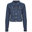 Giacca in jeans Vero Moda VMLUNA LS SLIM DNM JACKET MIX GA NOOS Blu Giacche in jeans Donna - 1