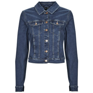 Giacca in jeans  Vero Moda  VMLUNA LS SLIM DNM JACKET MIX GA NOOS  Blu -   Giacche in jeans Donna