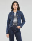 Giacca in jeans Vero Moda VMLUNA LS SLIM DNM JACKET MIX GA NOOS Blu Giacche in jeans Donna - 2