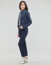Giacca in jeans Vero Moda VMLUNA LS SLIM DNM JACKET MIX GA NOOS Blu Giacche in jeans Donna - 3