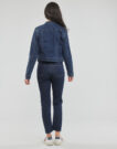 Giacca in jeans Vero Moda VMLUNA LS SLIM DNM JACKET MIX GA NOOS Blu Giacche in jeans Donna - 4