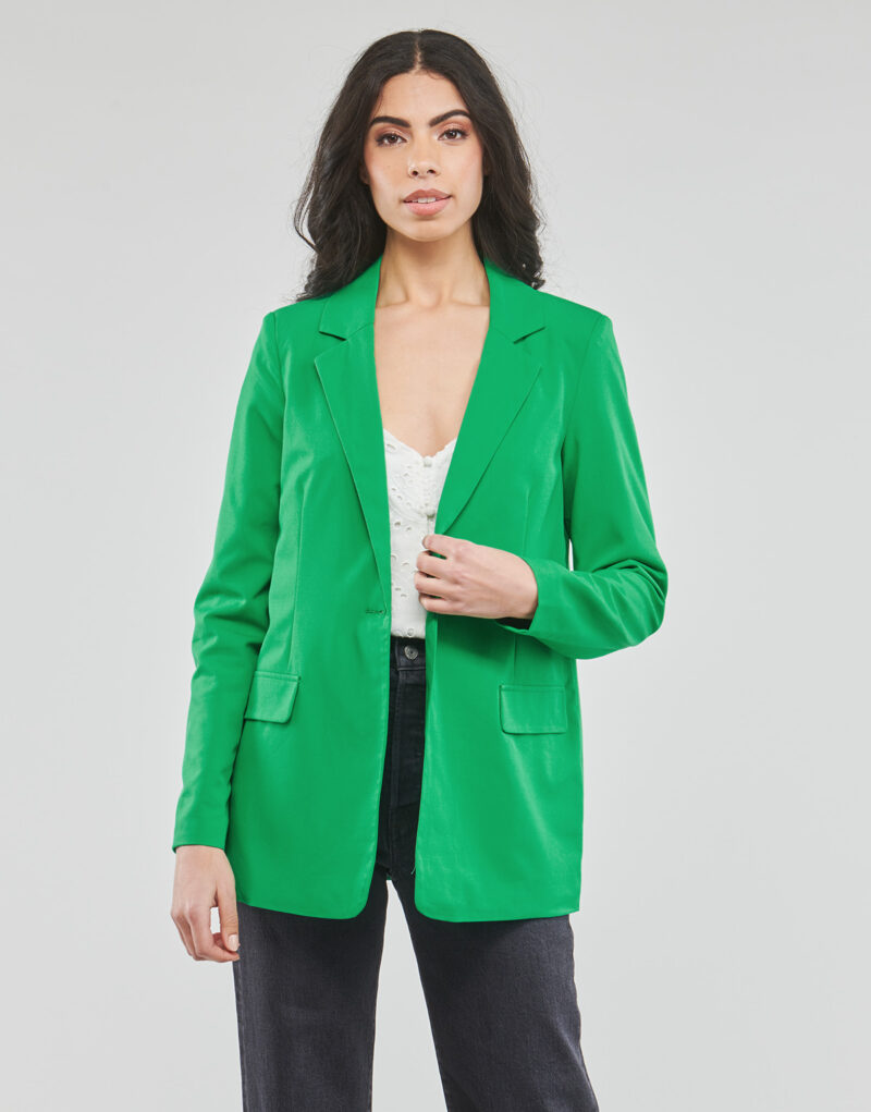 Giacca Vero Moda VMZELDA L/S BLAZER NOOS Verde Giacche Donna - 2