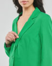 Giacca Vero Moda VMZELDA L/S BLAZER NOOS Verde Giacche Donna - 5