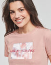 T-shirt Armani Exchange 3RYTEL Rosa T-shirt maniche corte Donna - 5