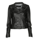 Chaqueta de cuero Oakwood PRINCESS 6 Negro Chaquetas de cuero Mujer - 1