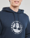 Felpe con cappuccio Timberland Refibra Logo Hooded Sweatshirt (Regular LB) Nero Felpe con cappuccio Uomo - 5