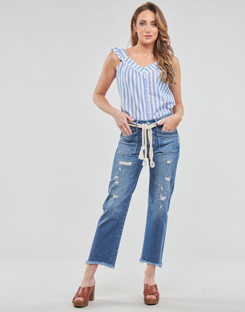 Le Temps des Cerises PRICILIA Blue Jeans Women - 2