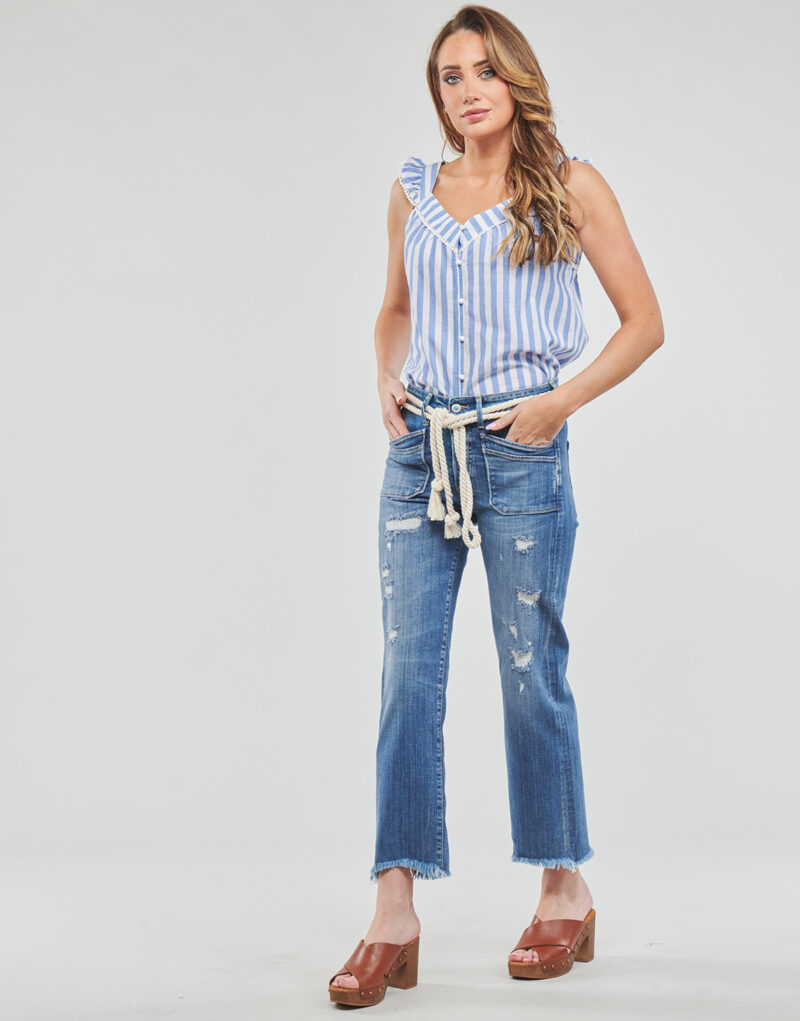 Le Temps des Cerises PRICILIA Blue Jeans Women - 3