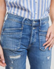 Le Temps des Cerises PRICILIA Blue Jeans Women - 5