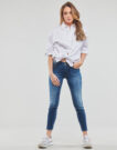 Slim jeans Le Temps des Cerises PULP HIGH C KIRR Blue Slim Jeans Women - 2
