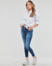 Slim jeans Le Temps des Cerises PULP HIGH C KIRR Blue Slim Jeans Women - 3