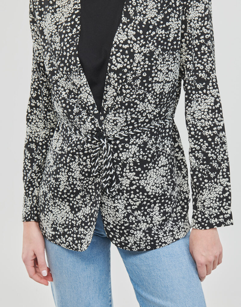 Manteau Le Temps des Cerises URIELLE Vestes noires pour femmes - 5