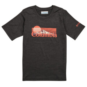 T-shirt Columbia Mount Echo Short Sleeve Graphic Shirt Grigio - T-shirt maniche corte Bambino