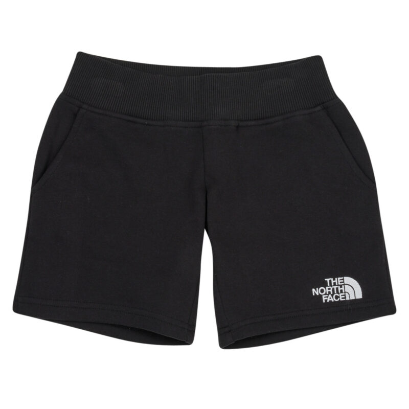 Pantaloni corti ragazzo The North Face B COTTON SHORTS TNF BLACK Nero Pantaloni corti Bambino - 1
