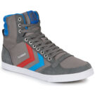hummel SLIMMER STADIL HIGH Grey High Top Sneakers Men - 1