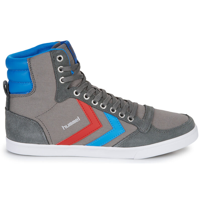 hummel SLIMMER STADIL HIGH Grey High Top Sneakers Men - 2