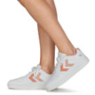 hummel ST POWER PLAY DAMEN Wei&szlig;e Low-Sneaker f&uuml;r Damen - 8