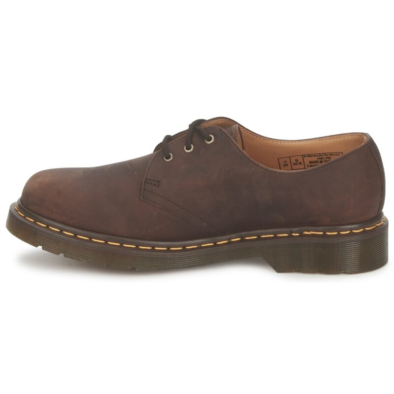 Dr. Martens  1461 DARK BROWN CRAZY HORSE  Marrone -  Derby Donna - 4