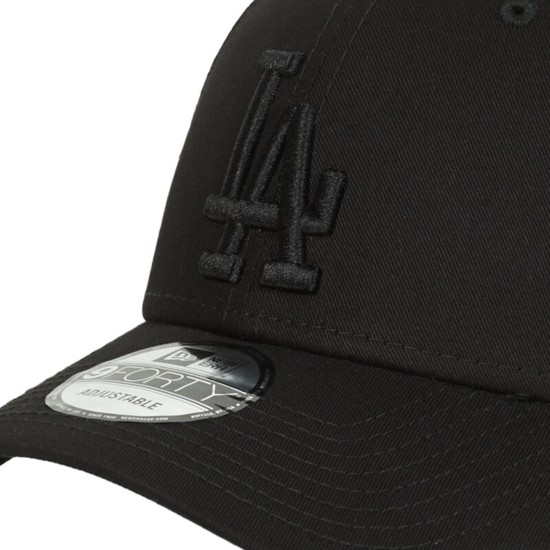 Casquette New Era LEAGUE ESSENTIAL 9FORTY LOS ANGELES DODGERS Noire pour Homme - 3